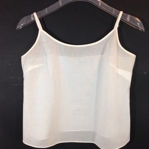 Boden White Cami Top.